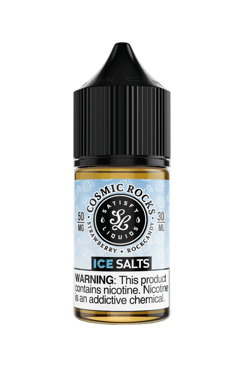 Satisfy Liquids Juice Satisfy E-Liquids Cosmic Rock On Ice 30ml Nic Salt Vape Juice