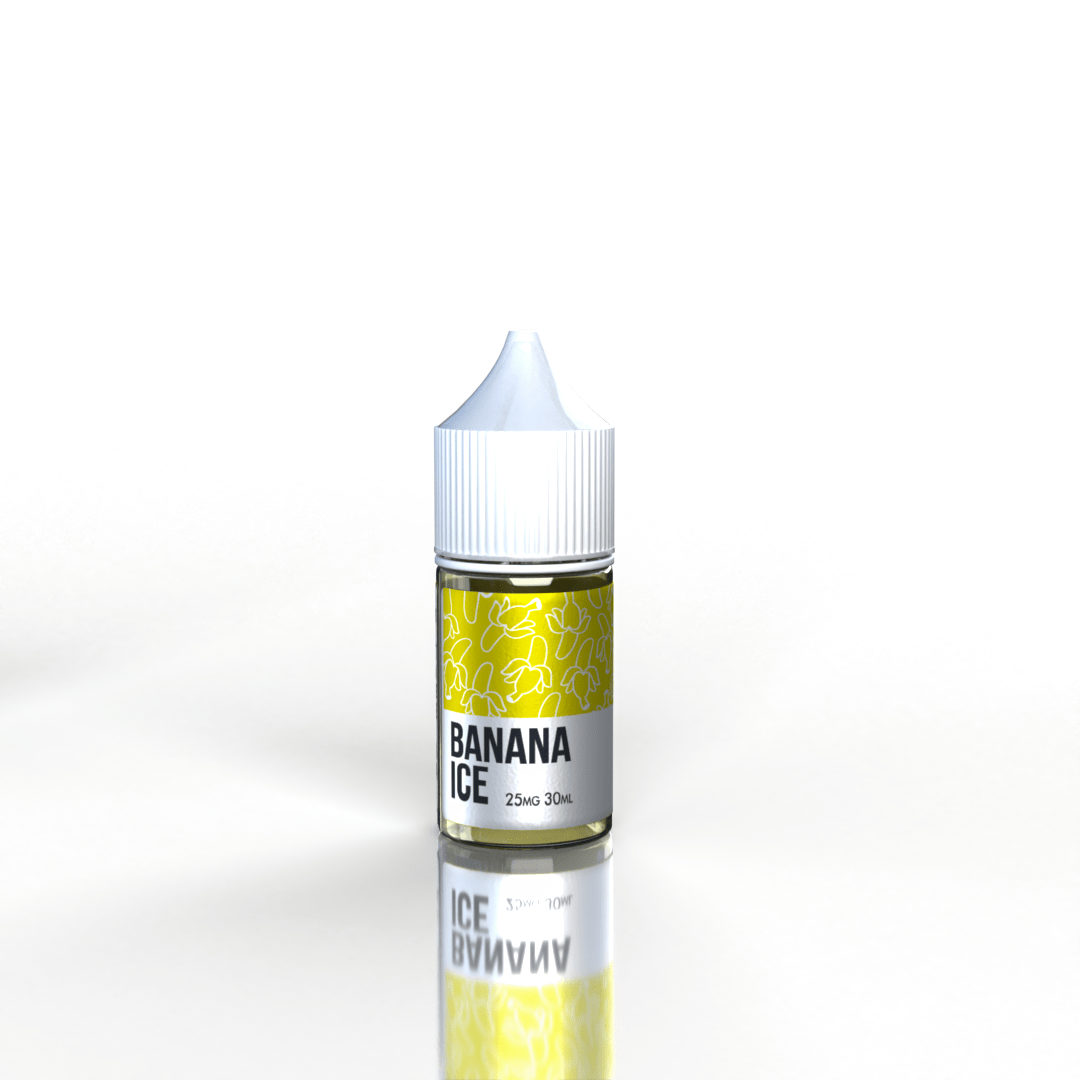 Saucy Juice Salts Series Banana Ice 30ml Nic Salt Vape Juice - Saucy
