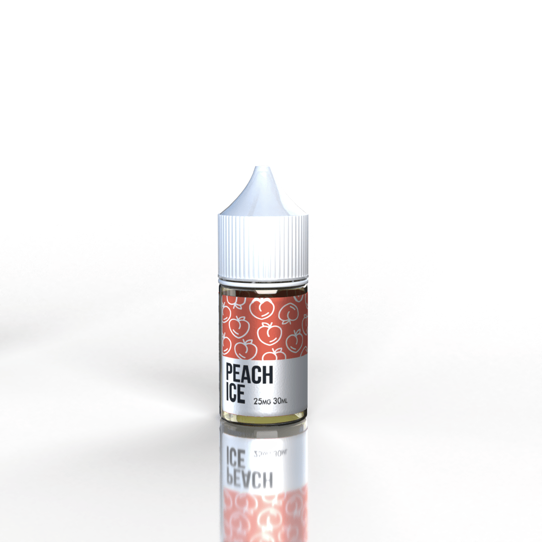 Saucy Juice Salts Series Peach Ice 30ml Nic Salt Vape Juice - Saucy