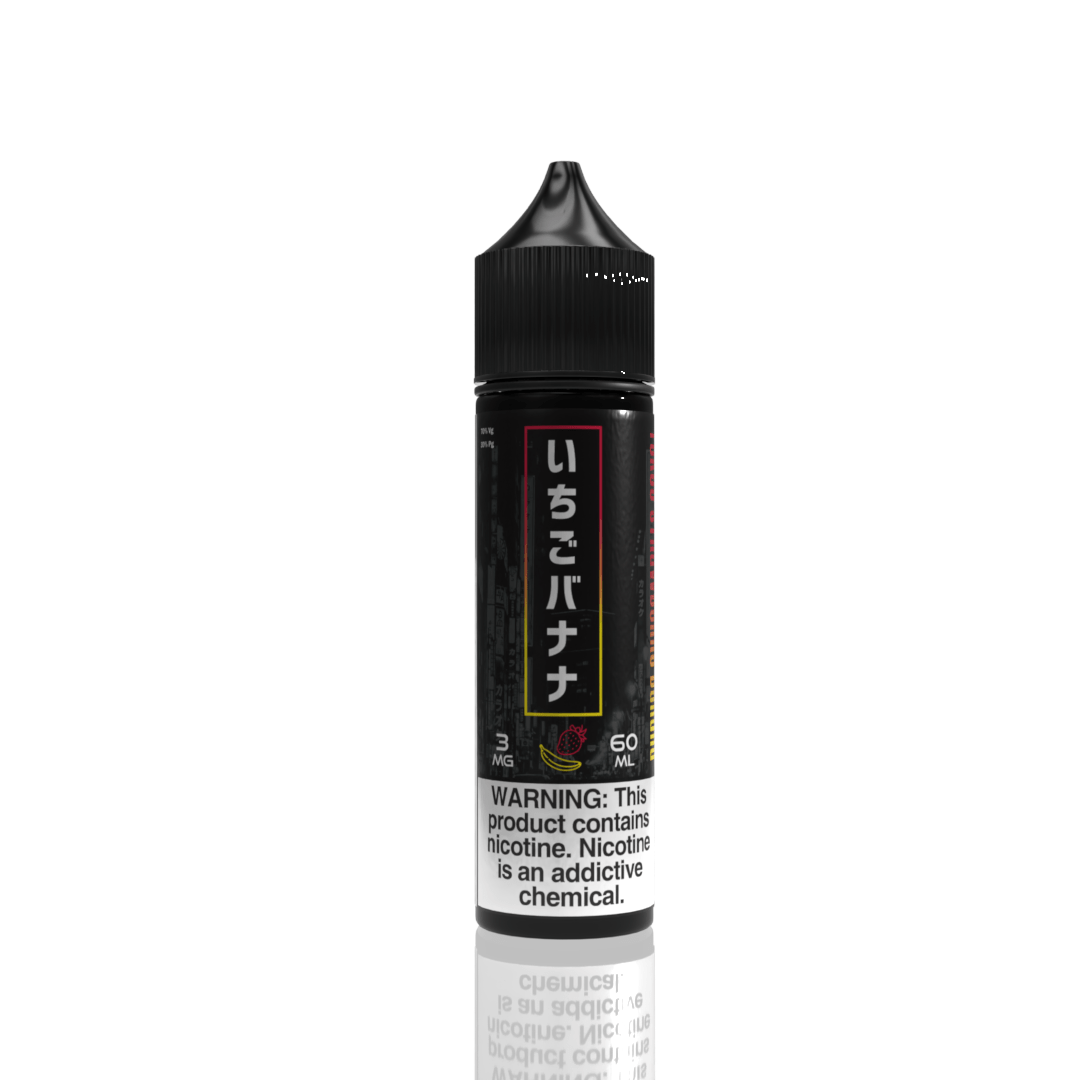 Saucy Juice Tokyo Series Strawberry Banana 60ml Vape Juice - Saucy