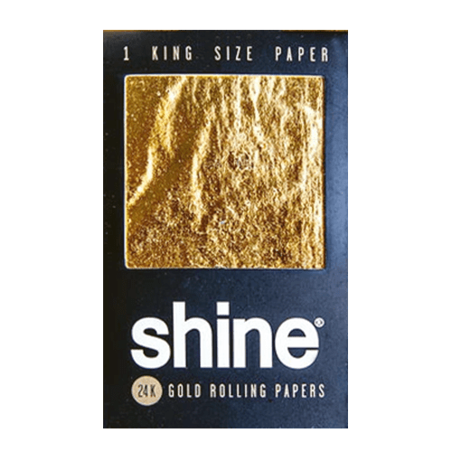Shine King Alternatives 24k Rolling Papers (1 Sheet) Shine King 24k Rolling Papers