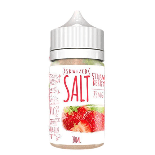 Skwezed Juice Strawberry 30ml Nic Salt Vape Juice - Skwezed