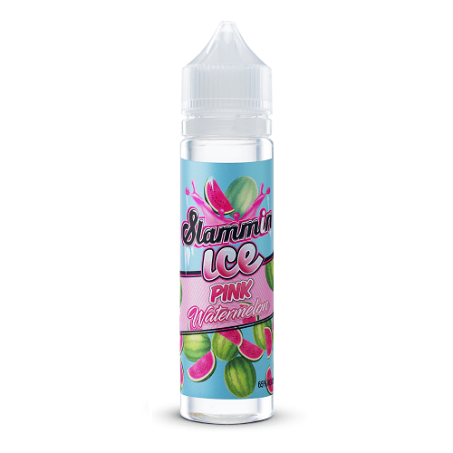 Slammin Juice Pink Watermelon Ice 60ml Vape Juice - Slammin