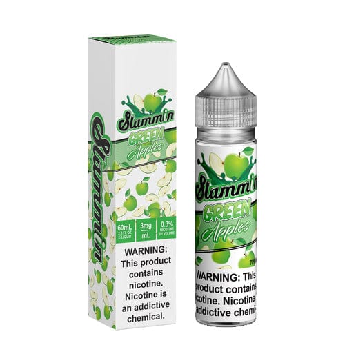 Slammin Juice Slammin Green Apples 60ml Vape Juice
