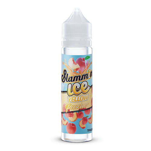 Slammin Juice Yellow Peach Ice 60ml Vape Juice - Slammin