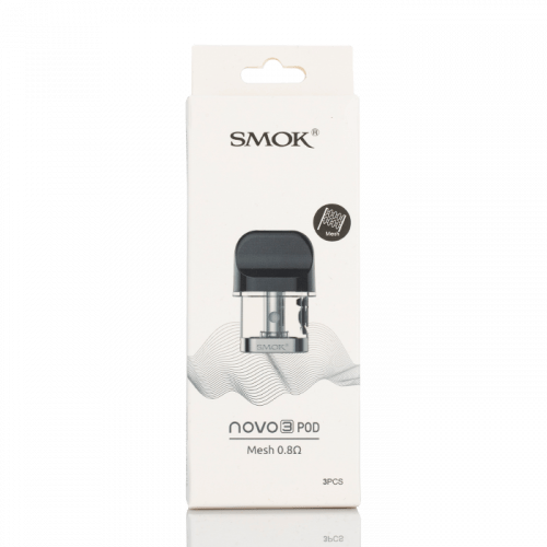 SMOK Pods Mesh 0.8ohm Novo 3 Pods (3pcs) - Smok