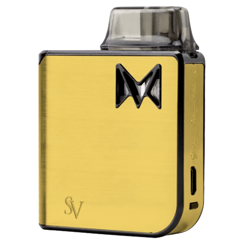 Smoking Vapor Pod System Gold Metal Mi-Pod Pro Pod Kit