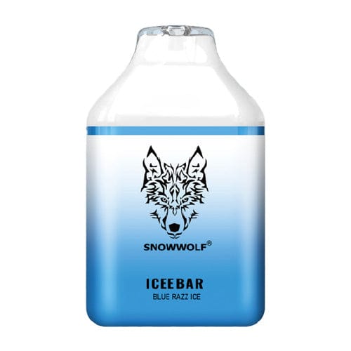 SnowWolf Disposable Vape Blue Razz Ice Snowwolf Icee Bar Disposable Vape (5%, 6000 Puffs)