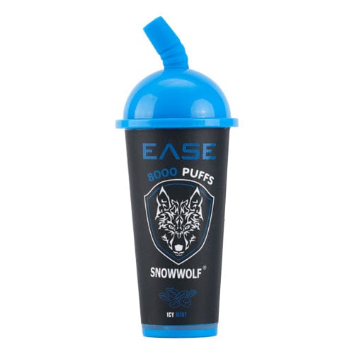 SnowWolf Disposable Vape Icy Mint Snowwolf Ease 8000 ZERO mg Disposable Vape (0mg, 8000 Puffs)