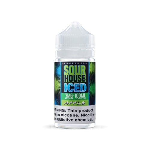 Sour House Juice Sour House Iced Apple 100ml Vape Juice