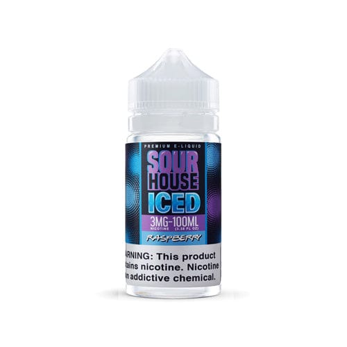 Sour House Juice Sour House Iced Raspberry 100ml Vape Juice