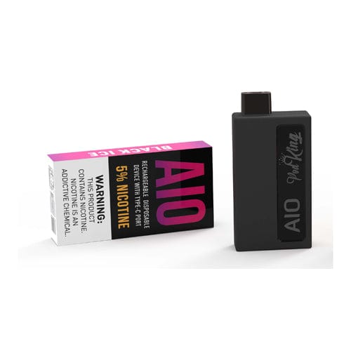 Space Max Disposable Vape Black Ice Space Max Pod King AIO Disposable Vape