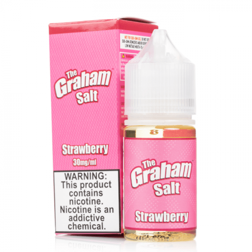 The Graham Juice Strawberry 30ml Nic Salt Vape Juice - The Graham