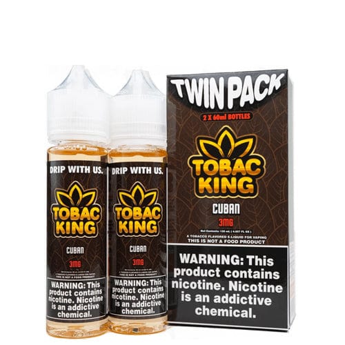 Tobac King Juice Tobac King Twin Pack Cuban 2x 60ml Vape Juice