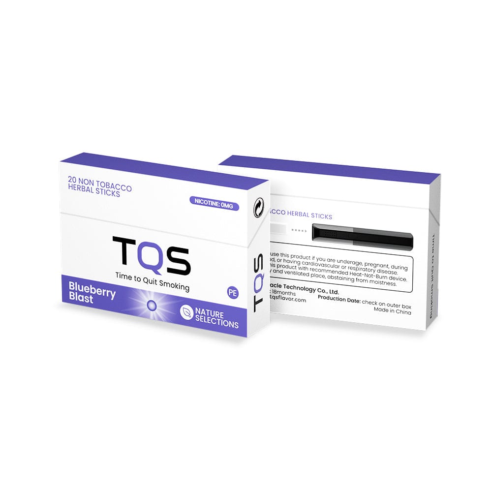 TQS Cigarette Solutions Blueberry Blast TQS Non-Tobacco Herbal Sticks