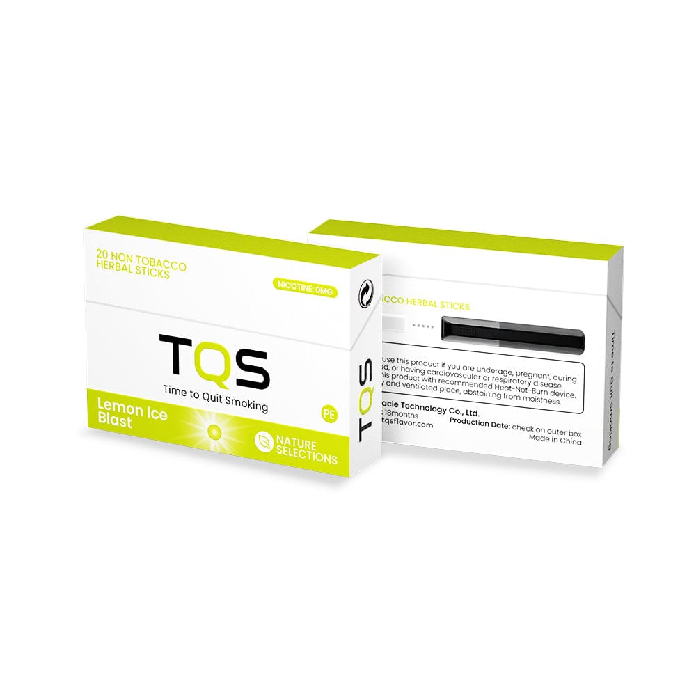 TQS Cigarette Solutions Lemon Ice Blast TQS Non-Tobacco Herbal Sticks