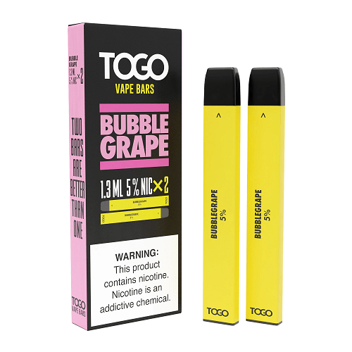 Twist E-Liquids Disposable Vape Bubble Grape TWST To Go Disposable Vape Twin Pack