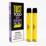 Twist E-Liquids Disposable Vape Icy Grape TWST To Go Disposable Vape Twin Pack