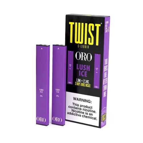 Twist E-Liquids Disposable Vape Lush Ice Twist X Oro 1.3ml Disposable Twin Pack