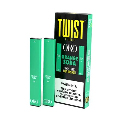 Twist E-Liquids Disposable Vape Orange Soda Twist X Oro 1.3ml Disposable Twin Pack