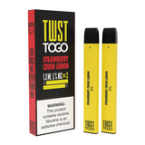 Twist E-Liquids Disposable Vape Strawberry Crush Lemon TWST To Go Disposable Vape Twin Pack
