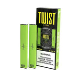 Twist E-Liquids Disposable Vape Strawberry Kiwi Twist X Hustle 1.3ml Disposable Twin Pack
