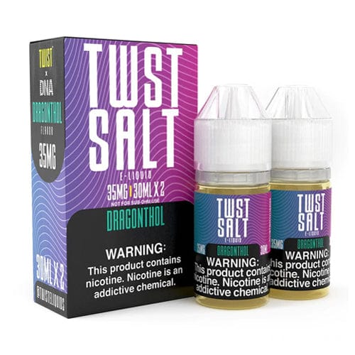 Twist E-Liquids Juice Dragonthol 2x 30ml (60ml) Nic Salt Vape Juice - Twist E-Liquids