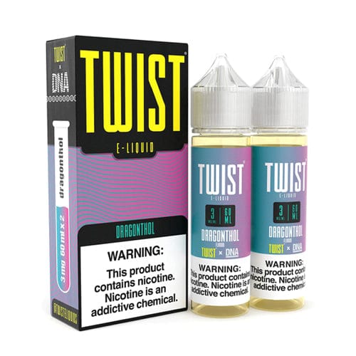 Twist E-Liquids Juice Dragonthol 2x 60ml (120ml) Vape Juice - Twist E-Liquids