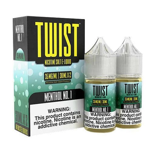 Twist E-Liquids Juice Menthol No.1 2x 30ml (60ml) Nic Salt Vape Juice - Twist E-Liquids