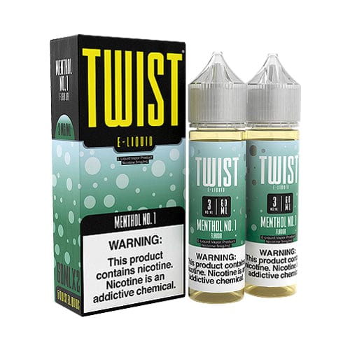 Twist E-Liquids Juice Menthol No.1 2x 60ml (120ml) Vape Juice - Twist E-Liquids