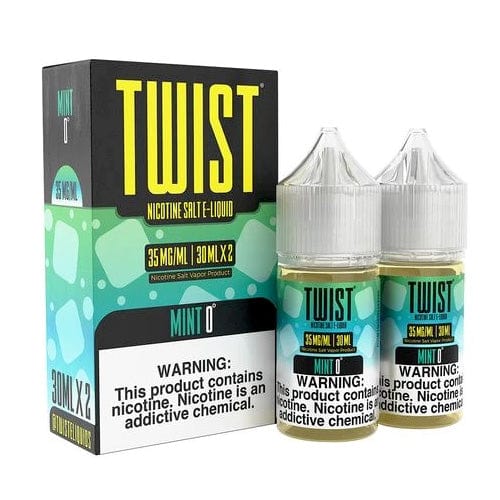 Twist E-Liquids Juice Mint 0° 2x 30ml (60ml) Nic Salt Vape Juice - Twist E-Liquid