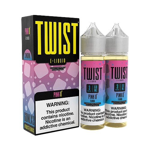 Twist E-Liquids Juice Pink 0° 2x 60ml (120ml) Vape Juice - Twist E-Liquid