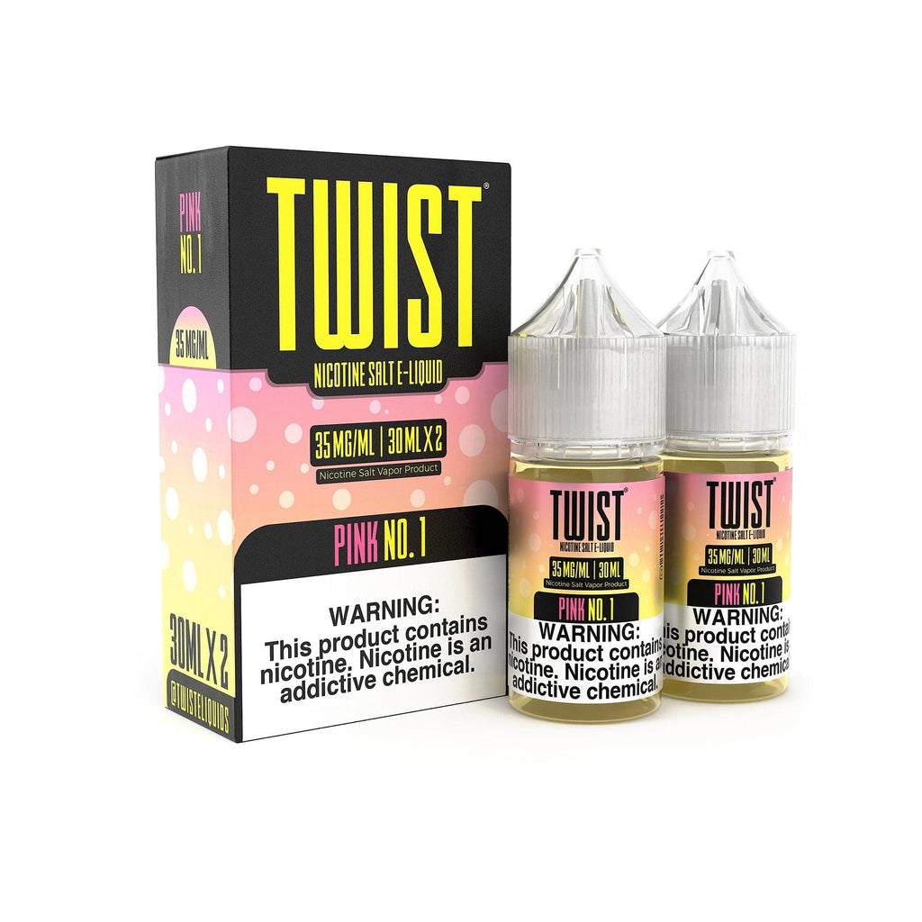 Twist E-Liquids Juice Pink No.1 2x 30ml (60ml) Nic Salt Vape Juice - Twist E-Liquids