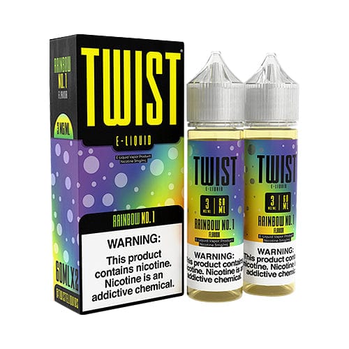 Twist E-Liquids Juice Rainbow No.1 2x 60ml (120ml) Vape Juice - Twist E-Liquids