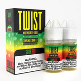 Twist E-Liquids Juice Sour Red 2x 30ml Nic Salt Vape Juice - Twist E-Liquids