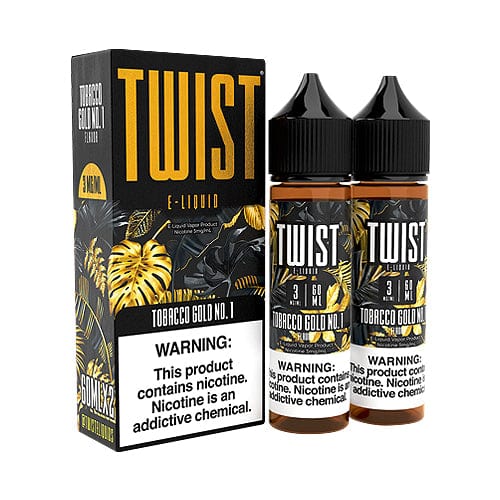 Twist E-Liquids Juice Tobacco Gold No.1 2x 60ml (120ml) Vape Juice - Twist E-Liquids