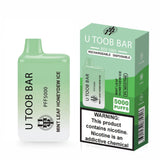 U TooB 100 Disposable Vape Mint Leaf Honeydew Ice U Toob Bar Disposable Vape (5%, 5000 Puffs)