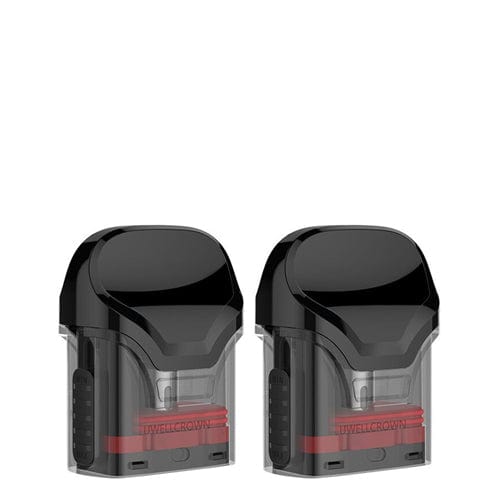Uwell Pods 0.6ohm DTL Coil Uwell Crown Pod Device Replacement Pod Cartridges (Pack of 2)
