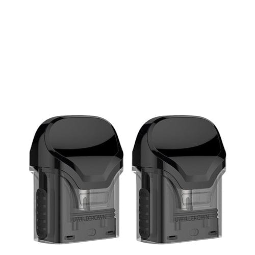 Uwell Pods 1.0ohm MTL Coil Uwell Crown Pod Device Replacement Pod Cartridges (Pack of 2)