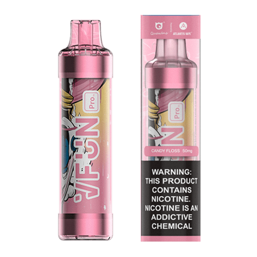 vfun Disposable Vape Candy Floss Vfun Pro 8ml LED Disposable Vape