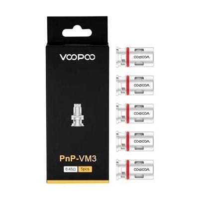VOOPOO Coils VM3 0.45ohm VooPoo PnP Replacement Coils (5pcs)