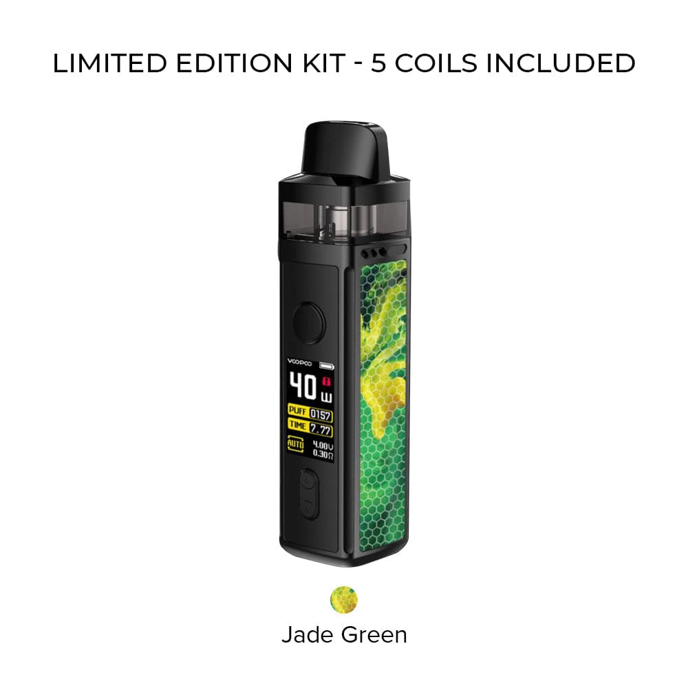 VOOPOO Pod System Jade Green Limited Edition (5 Coils Included) Vinci 40W Pod System - Voopoo