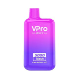 VPro Disposable Vape Kiwi Berry Ice VPro New Jelly Disposable Vape (5%, 5000 Puffs)