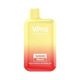 VPro Disposable Vape Peach Mango Watermelon VPro New Jelly Disposable Vape (5%, 5000 Puffs)