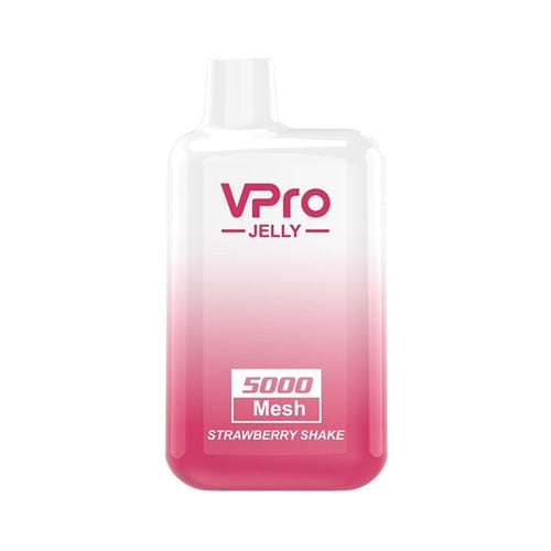 VPro Disposable Vape Strawberry Shake VPro New Jelly Disposable Vape (5%, 5000 Puffs)