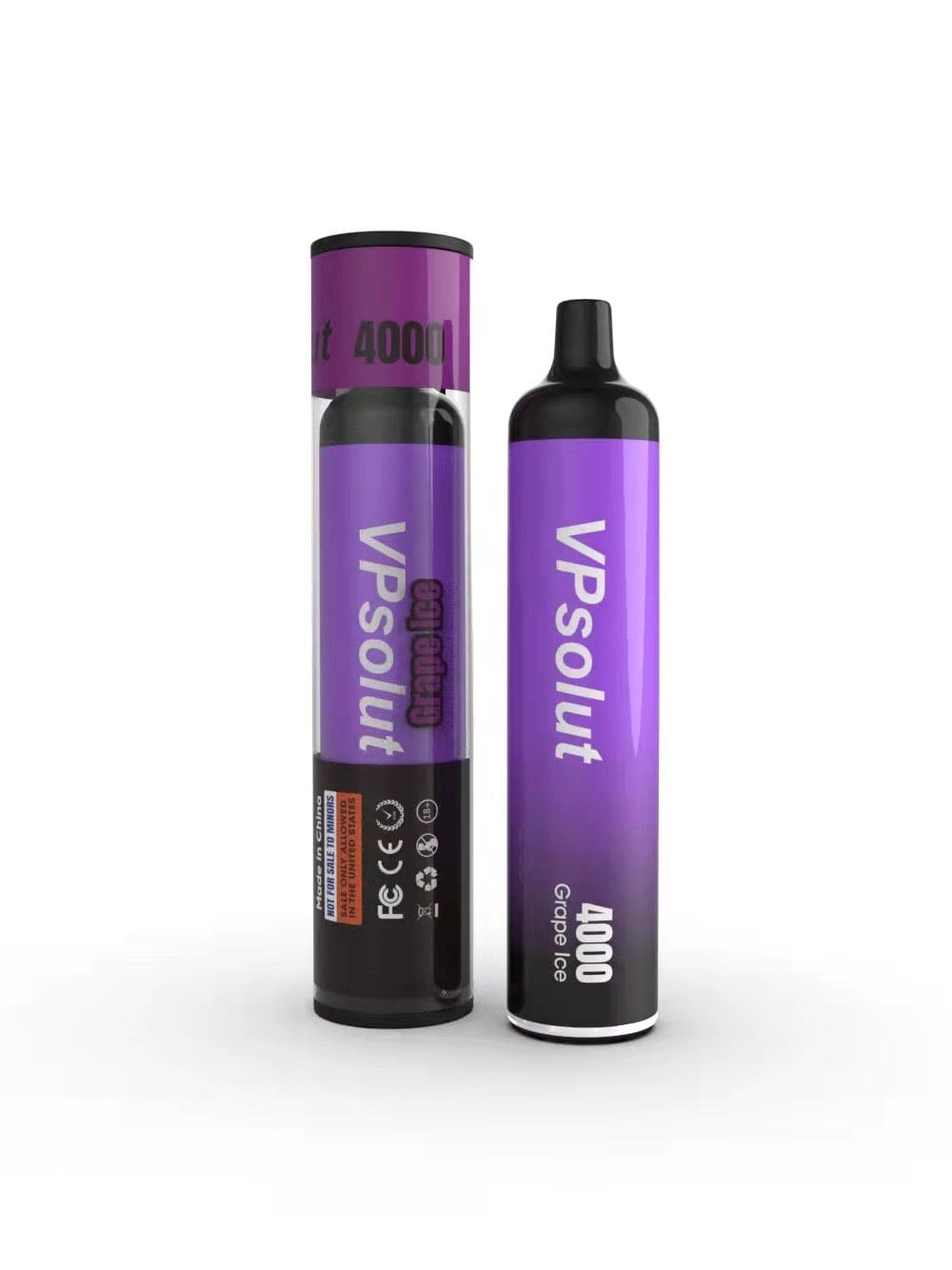 VPsolut Disposable Vape Grape Ice VPsolut TF Disposable Vape (5%, 4000 Puffs)