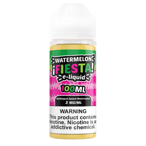 Watermelon Fiesta Juice Watermelon Fiesta Bubblegum Splash Watermelon 100ml Vape Juice