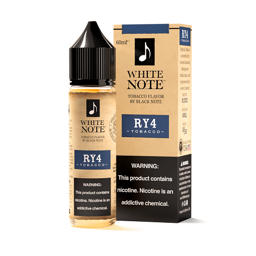 White Note Juice RY4 Tobacco 60ml Vape Juice - White Note