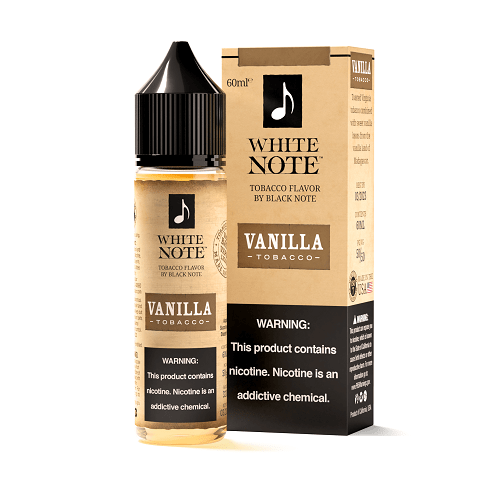 White Note Juice Vanilla Tobacco 60ml Vape Juice - White Note