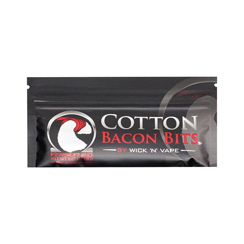 wick n vape Cotton Single Pack Wick 'n' Vape Organic Cotton Bacon Bits